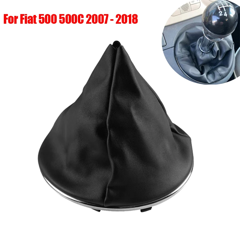 Leather Car Shift Gear Knob Lever Gaitor Boot Cover PU Leather for FIAT 500 500C 2007-2013 for PANDA 2003-2012
Leather Car Shift Gear Knob Lever Gaitor Boot Cover PU Leather for FIAT 500 500C 2007-2013 for PANDA 2003-2012