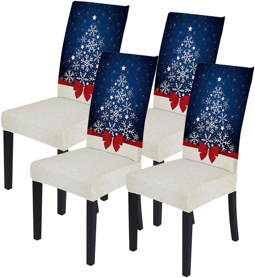 Set Of 4 Christmas Dining Chair Cover Pine Tree Print Stretch Parsons Chair Slipcover Kitchen Chair Covers Removable Washable
Set Of 4 Christmas Dining Chair Cover Pine Tree Print Stretch Parsons Chair Slipcover Kitchen Chair Covers Removable Washable