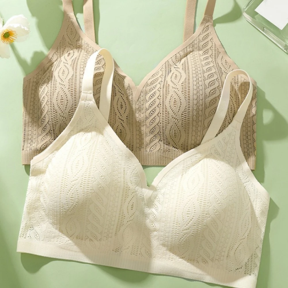 Woven Lace Wireless Deep V Bra Close-fitting Shockproof Push Up Underwear Traceless Adjustable Brassiere for Women Yoga
Woven Lace Wireless Deep V Bra Close-fitting Shockproof Push Up Underwear Traceless Adjustable Brassiere for Women Yoga