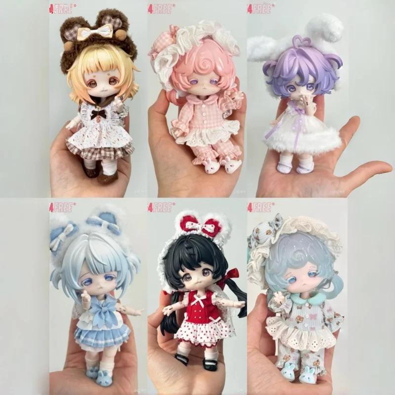 В наличии оригинальная Articulated Action Figure Come4free Milk Cake Dream Puff Series 1/12 Bjd Blind Box, идеальный подарок на день рождения для девочки
В наличии оригинальная Articulated Action Figure Come4free Milk Cake Dream Puff Series 1/12 Bjd Blind Box, идеальный подарок на день рождения для девочки