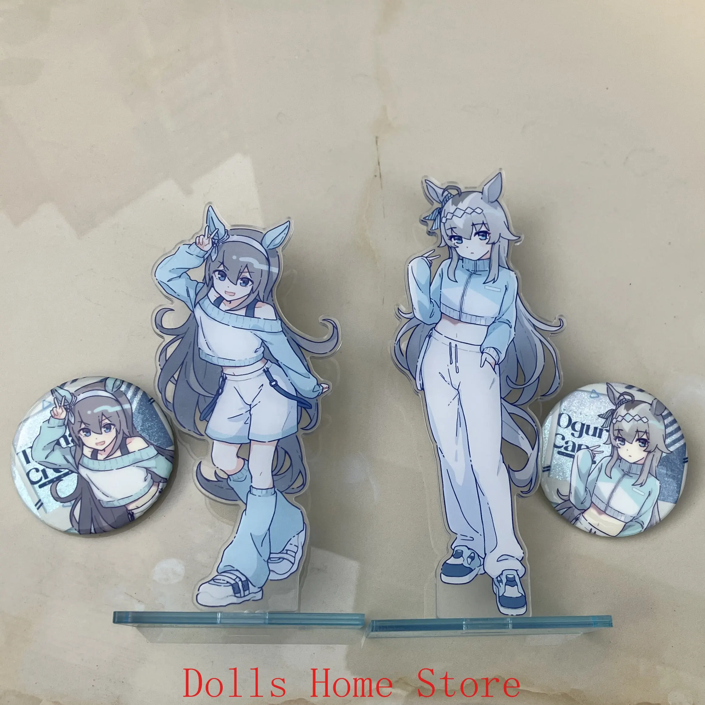 Anime Umamusume: Pretty Derby Oguri Cap Tamamo Cross Acrylic Stand Model Desktop Ornament Standing Sign Plate Game Figure Gift
Anime Umamusume: Pretty Derby Oguri Cap Tamamo Cross Acrylic Stand Model Desktop Ornament Standing Sign Plate Game Figure Gift