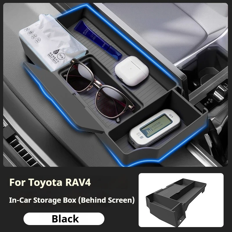 For Toyota RAV4 XA60 2026 Multi-Function Behind Screen Storage Box Tissue Phone Divided Organizer Tray Car Interior Accessories
For Toyota RAV4 XA60 2026 Multi-Function Behind Screen Storage Box Tissue Phone Divided Organizer Tray Car Interior Accessories