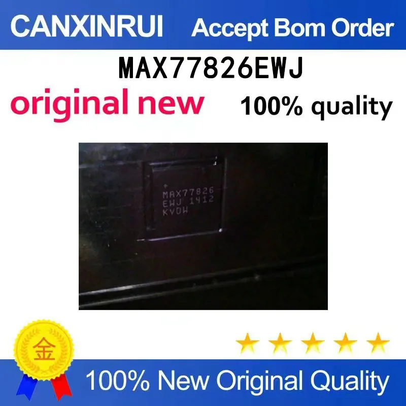 (5-100 pieces)New original MAX77826EWJ MAX77826 power IC in stock chip
(5-100 pieces)New original MAX77826EWJ MAX77826 power IC in stock chip