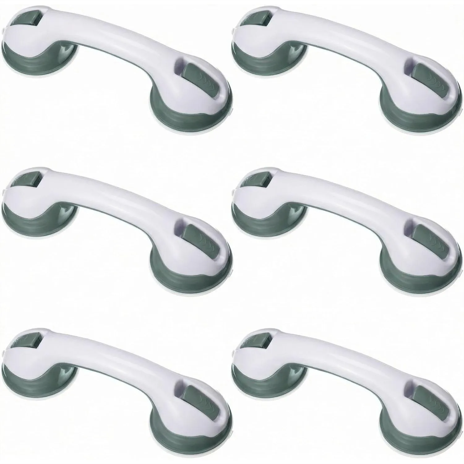 6 Pack 12 Inch Shower Grab Bars for Bathtubs with Suction Cups for Seniors Safety Handrails No Drilling Heavy Duty Bathroom
6 Pack 12 Inch Shower Grab Bars for Bathtubs with Suction Cups for Seniors Safety Handrails No Drilling Heavy Duty Bathroom