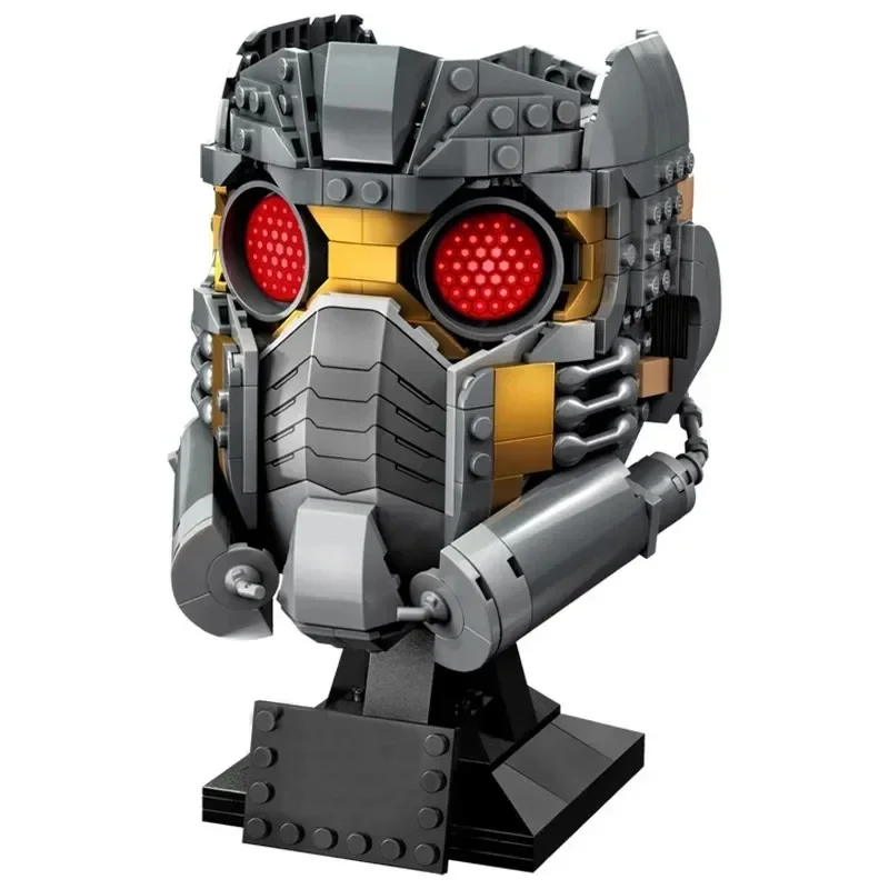 600+PCS Star-Lord's Helmet Model Building Blocks Toys For Children Birthday Gift
600+PCS Star-Lord's Helmet Model Building Blocks Toys For Children Birthday Gift