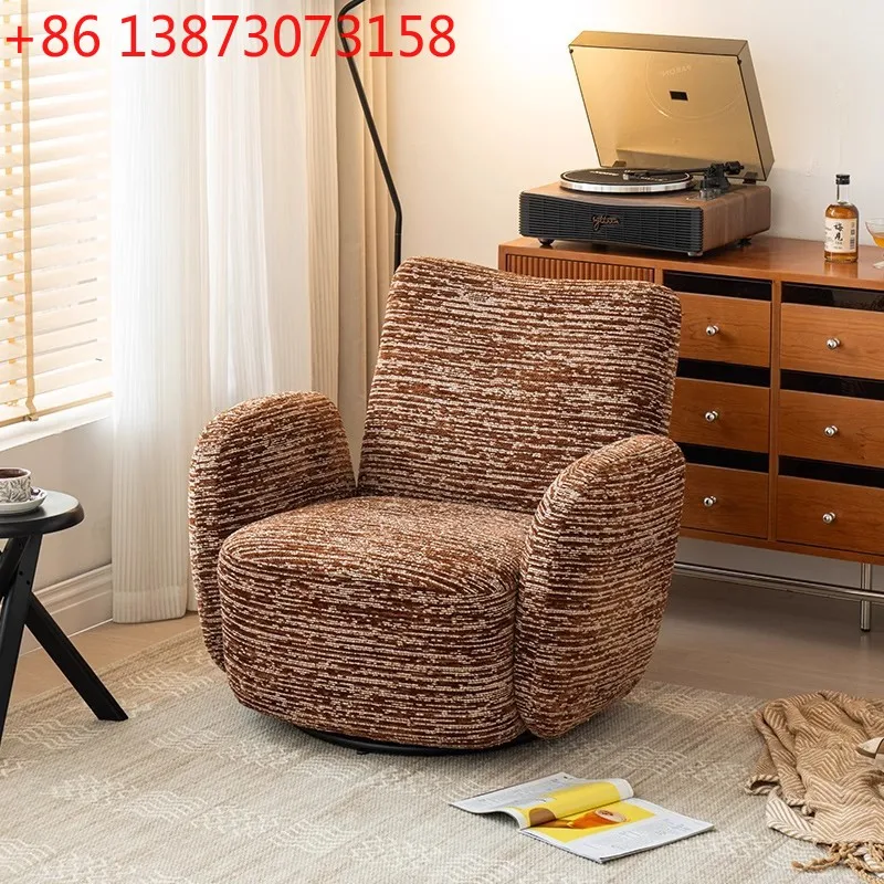 Mid-style swivel Bella lounge chair, single sofa, sofa size, living room, home designer backrest chair
Mid-style swivel Bella lounge chair, single sofa, sofa size, living room, home designer backrest chair