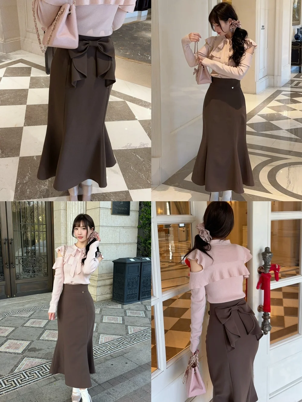 Sweet Heart Knot Back Killer Fish Tail Half Skirt Elegant Style Teen Girls High Waist Polyester Fiber Plain Weave
Sweet Heart Knot Back Killer Fish Tail Half Skirt Elegant Style Teen Girls High Waist Polyester Fiber Plain Weave