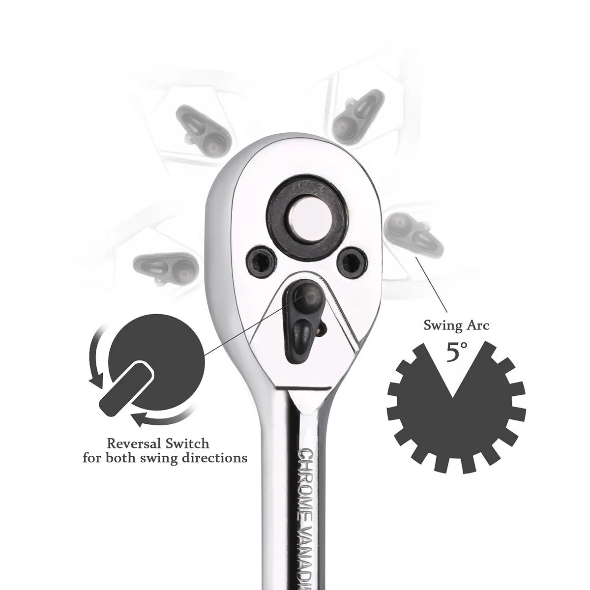Набор ключей-трещоток 12-в-1: Премиум-материал, прочный, для обслуживания и ремонта автомобилей, мотоциклов, велосипедов, инструмент для ремонта, набор торцевых ключей
Набор ключей-трещоток 12-в-1: Премиум-материал, прочный, для обслуживания и ремонта автомобилей, мотоциклов, велосипедов, инструмент для ремонта, набор торцевых ключей