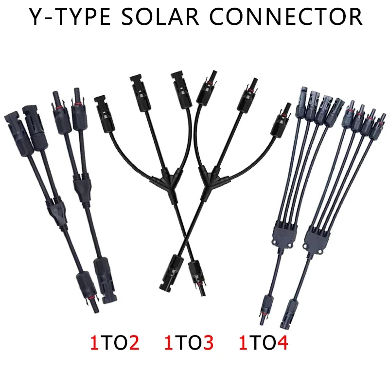 1/5/20/100 Sets Photovoltaic Solar Connector 1000V 30A Male Female 3-Way 4-Way 5-Way Plug DC PV Y Type 1 To 2/3/4 Adapter
1/5/20/100 Sets Photovoltaic Solar Connector 1000V 30A Male Female 3-Way 4-Way 5-Way Plug DC PV Y Type 1 To 2/3/4 Adapter