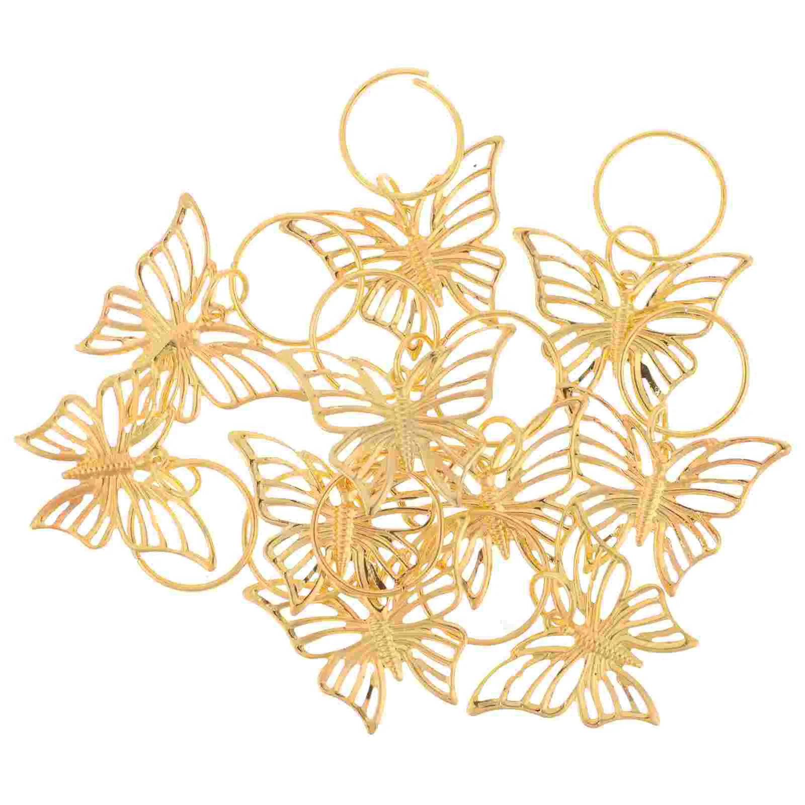12 Pcs Dreadlock Butterfly Pendant Charms Braid Accessories Clips for Hair Jewelry
12 Pcs Dreadlock Butterfly Pendant Charms Braid Accessories Clips for Hair Jewelry