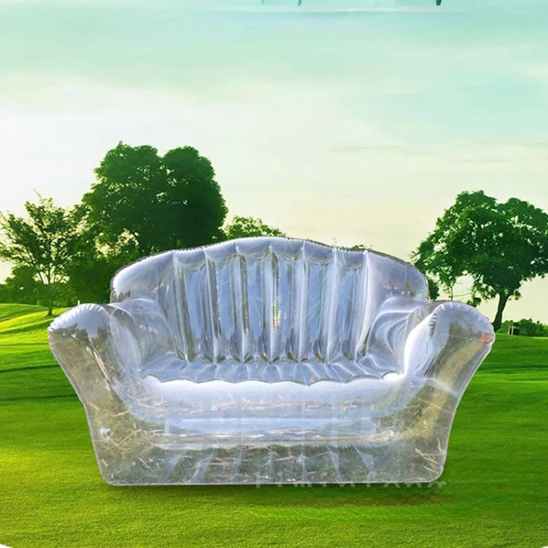 Double Inflatable Sofa Transparent Series Couch Household Outdoor Portable Comfortable Quality Soft Chair
Double Inflatable Sofa Transparent Series Couch Household Outdoor Portable Comfortable Quality Soft Chair