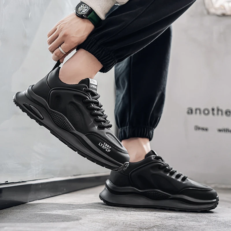 Men's Sneakers Fashion Walking Shoes for Men Anti Slip Sports Athletic Autumn Running Outdoor Comfort Cheap Leather Footwear
Men's Sneakers Fashion Walking Shoes for Men Anti Slip Sports Athletic Autumn Running Outdoor Comfort Cheap Leather Footwear