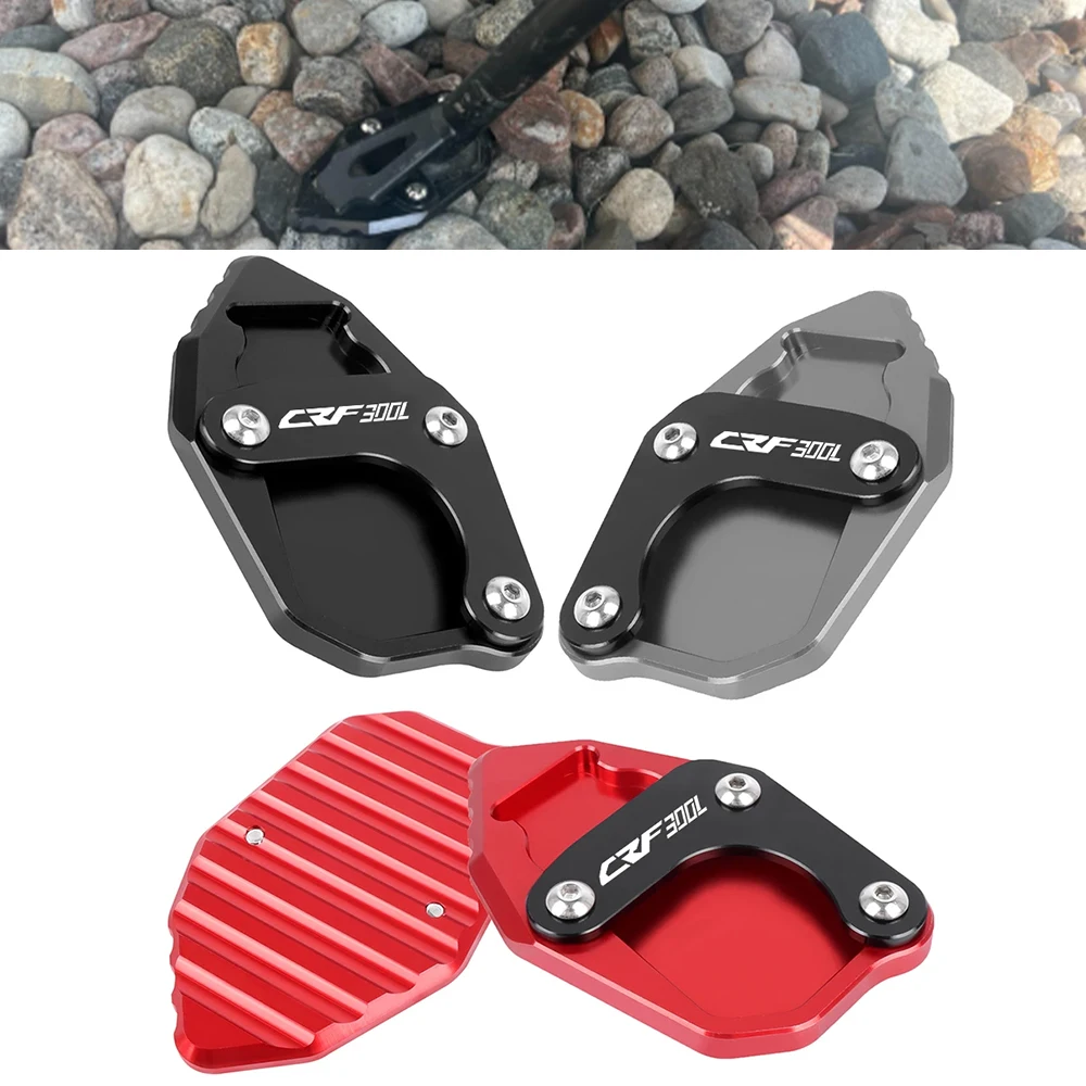 For Honda CRF 300 L CRF 300 Rally CRF300L 2020-2024 Motorcycle CNC Kickstand Extension Plate Foot Side Stand Support Enlarge Pad
For Honda CRF 300 L CRF 300 Rally CRF300L 2020-2024 Motorcycle CNC Kickstand Extension Plate Foot Side Stand Support Enlarge Pad