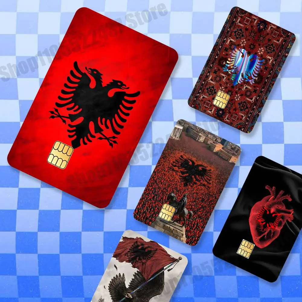 Albania flag Holographic Laser Shinny Film Skin Cover Sticker for Debit Credit Card Bank Card
Albania flag Holographic Laser Shinny Film Skin Cover Sticker for Debit Credit Card Bank Card