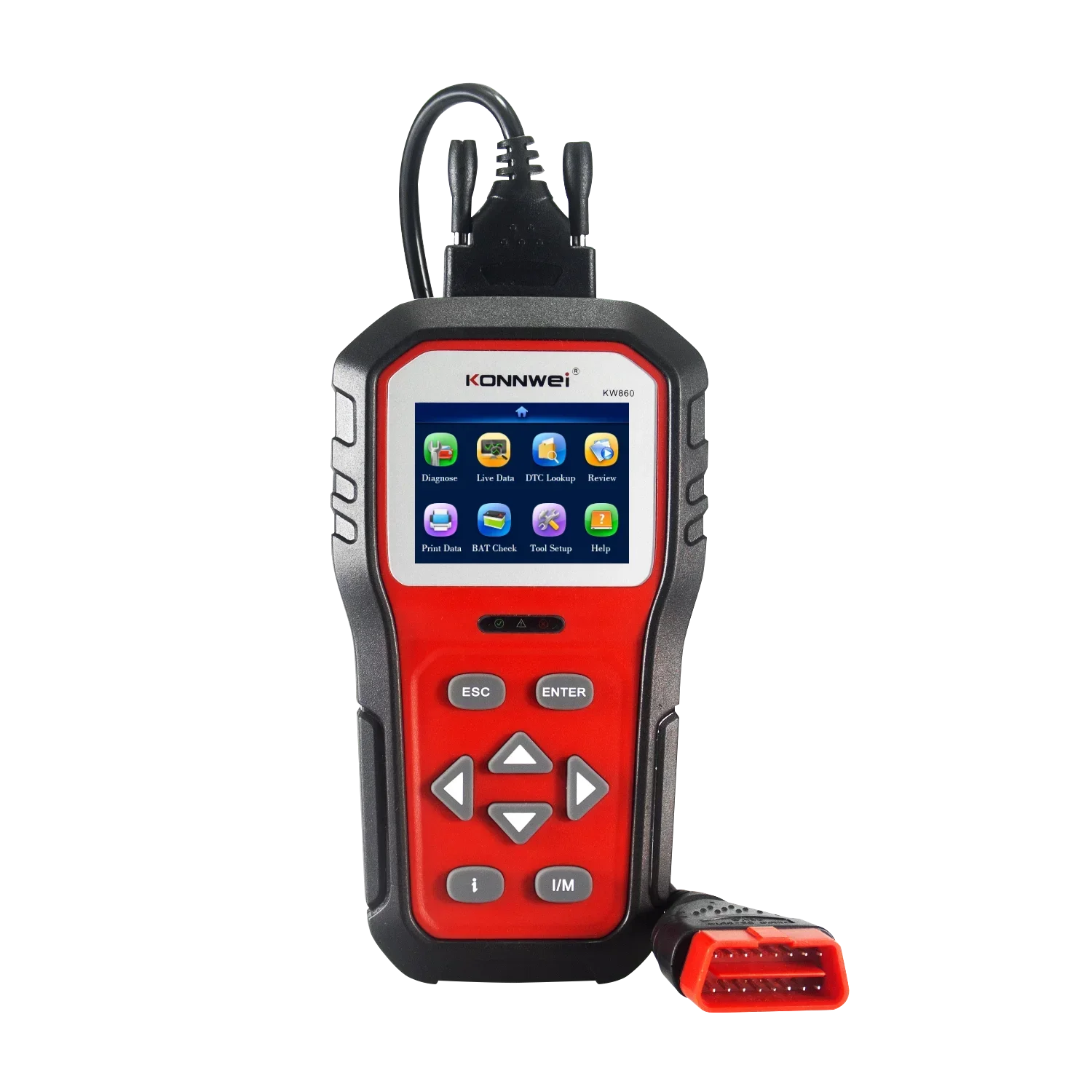 KONNWEI KW860 OBD2 Автомобильный сканер Obd 2, автомобильный диагностический инструмент, полная функция Obd2, автомобильные инструменты, считыватель кодов двигателя, бесплатное обновление
KONNWEI KW860 OBD2 Автомобильный сканер Obd 2, автомобильный диагностический инструмент, полная функция Obd2, автомобильные инструменты, считыватель кодов двигателя, бесплатное обновление