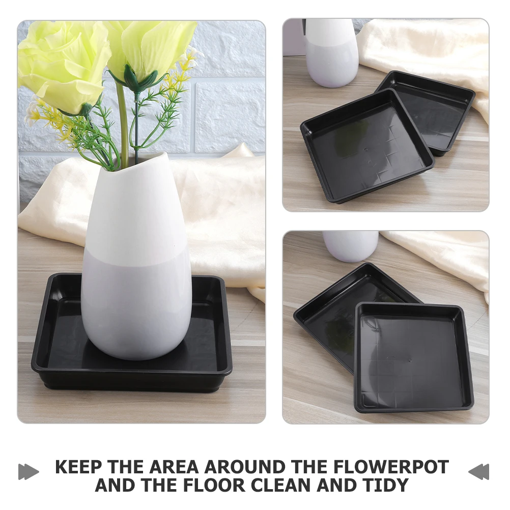 15pcs Plant Saucers Square Shaped Durable Material Prevent Water Flow Flowerpot Base Planter Trays Garden
15pcs Plant Saucers Square Shaped Durable Material Prevent Water Flow Flowerpot Base Planter Trays Garden