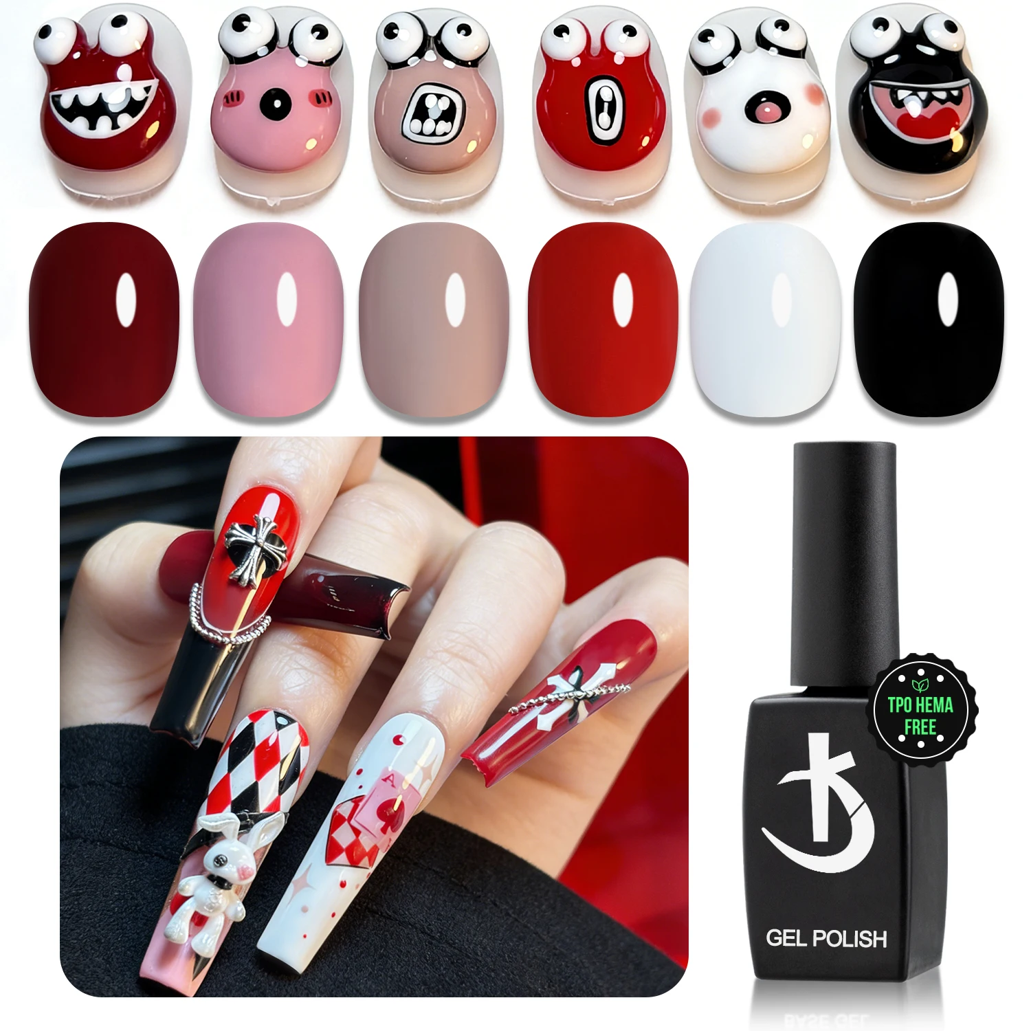 KODI JYJ Basic Colors Series Semi-permanent Gel Varnishes Set 12ml Daily Life Gel Polish Kit Tpo Hema Free Hybrid Nail Polishes
KODI JYJ Basic Colors Series Semi-permanent Gel Varnishes Set 12ml Daily Life Gel Polish Kit Tpo Hema Free Hybrid Nail Polishes