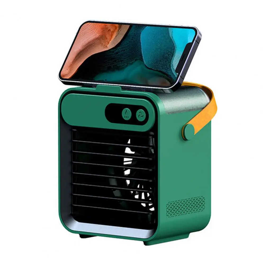 Air Cooler with Mirror Phone Holder Humidification Portable Handle Spray Hydration Cooling Fan Outdoor Tool
Air Cooler with Mirror Phone Holder Humidification Portable Handle Spray Hydration Cooling Fan Outdoor Tool