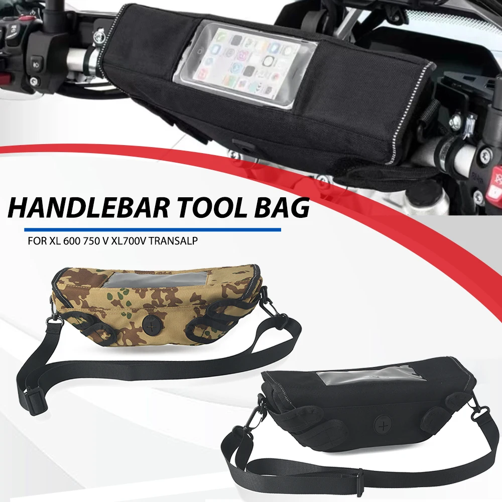 For HONDA XADV 750 MSX CBR650R CBR600RR CBR1000RR CRF1000L CRF1100L AFRICATWIN Handlebar Bag Phone Storage Bag Navigation Bag
For HONDA XADV 750 MSX CBR650R CBR600RR CBR1000RR CRF1000L CRF1100L AFRICATWIN Handlebar Bag Phone Storage Bag Navigation Bag
