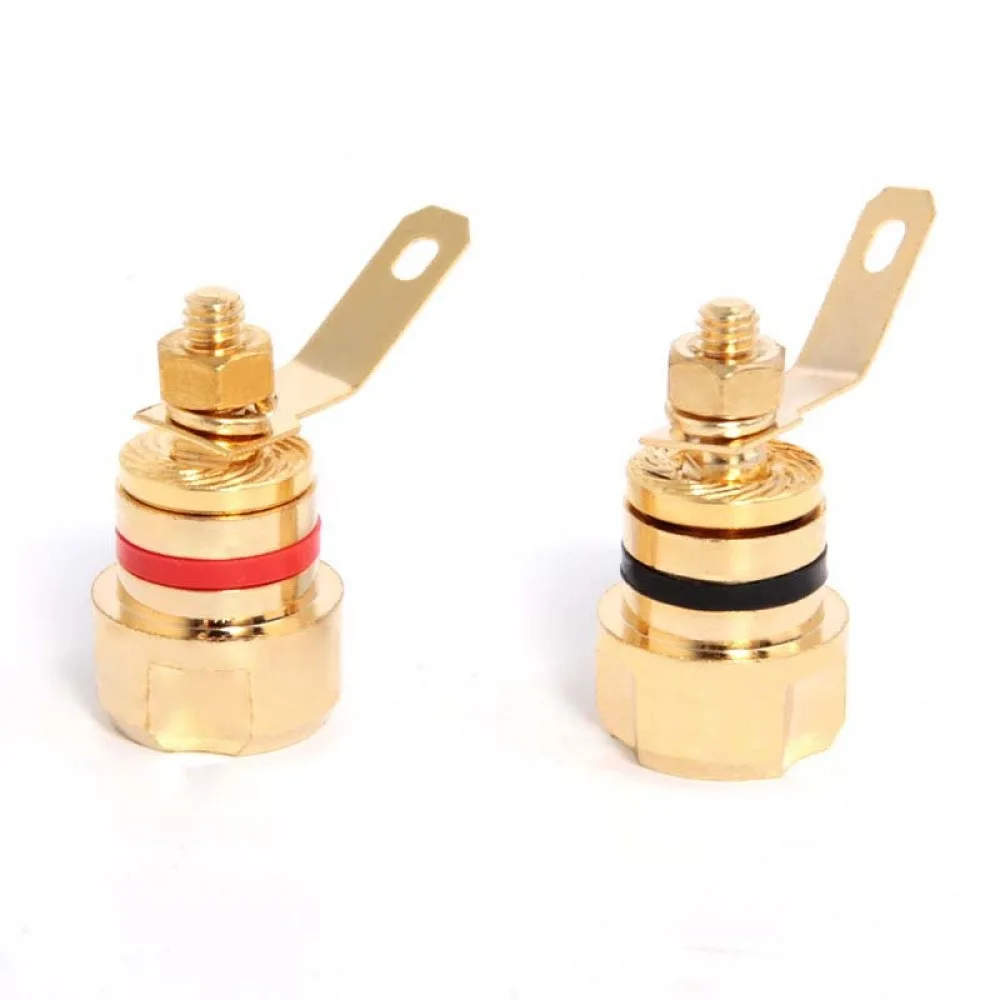 2PCS Connector Speaker Junction Box Binding Post HIFI Cable Terminals Copper Binding Post Amplifier Speaker Connector Adapter
2PCS Connector Speaker Junction Box Binding Post HIFI Cable Terminals Copper Binding Post Amplifier Speaker Connector Adapter