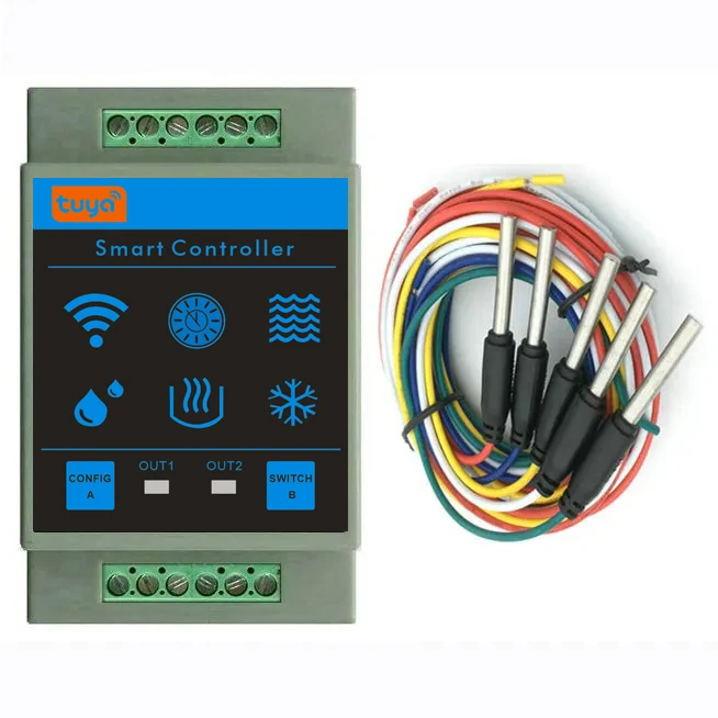 WiFi Controller Leakage Flood Alarm Boiler Swimming Tank Flow Detector System Leak Protection Tuya Smart Water Level Controller
WiFi Controller Leakage Flood Alarm Boiler Swimming Tank Flow Detector System Leak Protection Tuya Smart Water Level Controller
