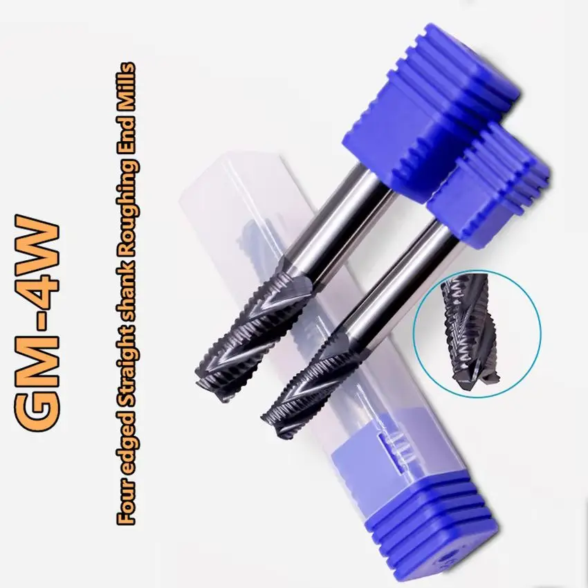 ZCC.CT GM-4W-D10.0/GM-4W-D11.0/GM-4W-D12.0/GM-4W-D16.0/GM-4W-D20.0 GM-4W Four edged Straight shank Roughing End Mills 1pcs/box
ZCC.CT GM-4W-D10.0/GM-4W-D11.0/GM-4W-D12.0/GM-4W-D16.0/GM-4W-D20.0 GM-4W Four edged Straight shank Roughing End Mills 1pcs/box