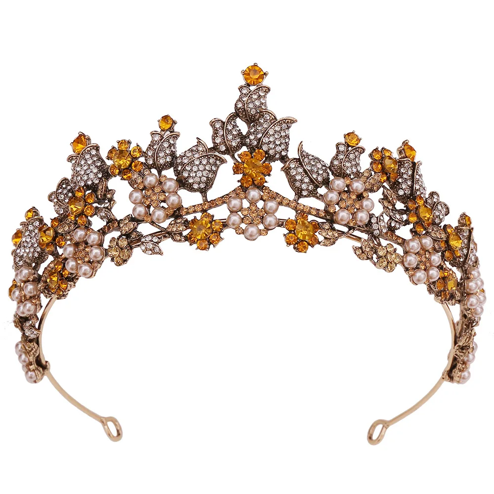 A Vintage Forest Style Wedding Flower Set Hair Accessory Headband and Crown Fashion Jewelry
A Vintage Forest Style Wedding Flower Set Hair Accessory Headband and Crown Fashion Jewelry