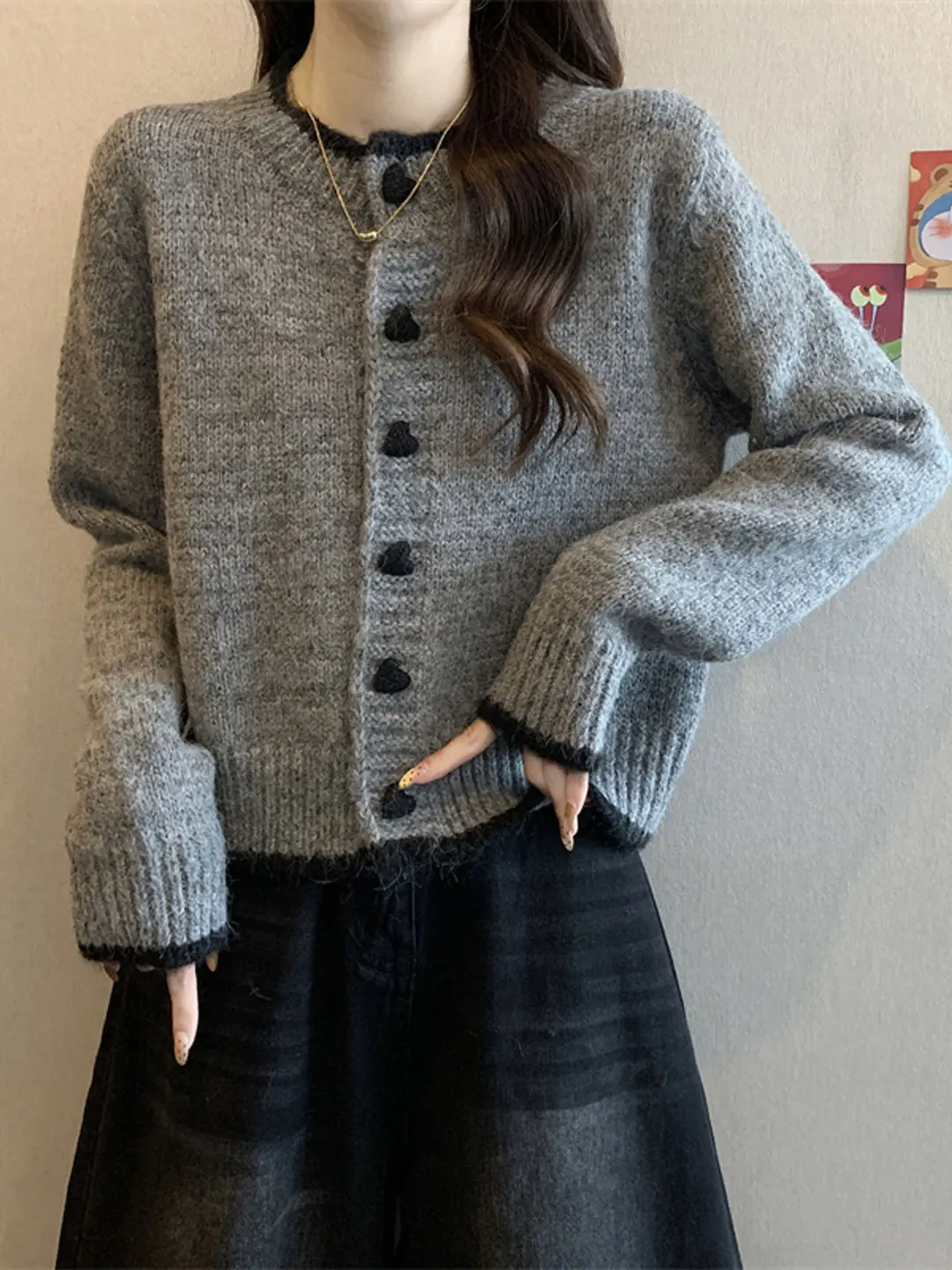 ay ort Knitted Sweater Coat Women's Autumn Winter Inner Wear Miu Sle Small Size Base Top Loose Fit Commute Sle Long S...
ay ort Knitted Sweater Coat Women's Autumn Winter Inner Wear Miu Sle Small Size Base Top Loose Fit Commute Sle Long S...