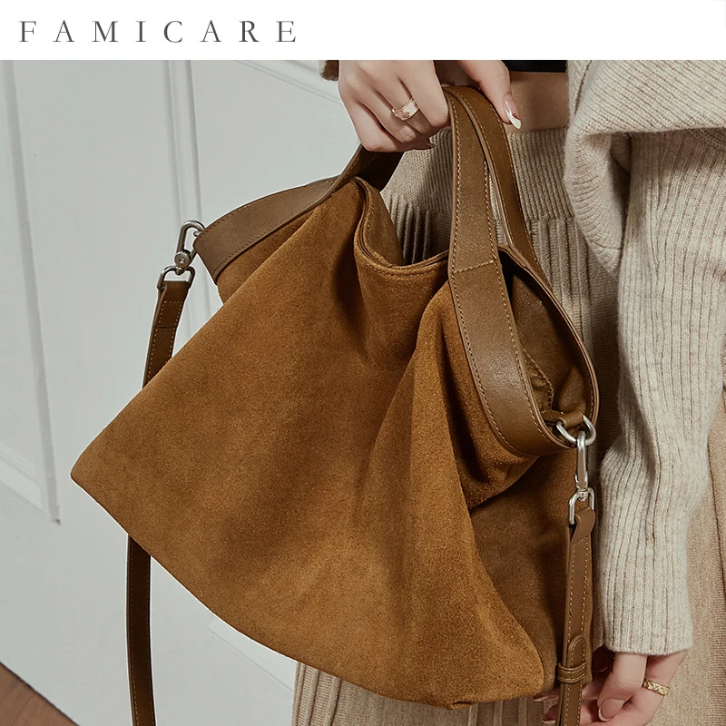 Women's Large Capacity Tote Bag 2025 New Vintage Suede Leather Spacious Crossbody Bag Commuting Versatile Trendy Premium Handbag
Women's Large Capacity Tote Bag 2025 New Vintage Suede Leather Spacious Crossbody Bag Commuting Versatile Trendy Premium Handbag