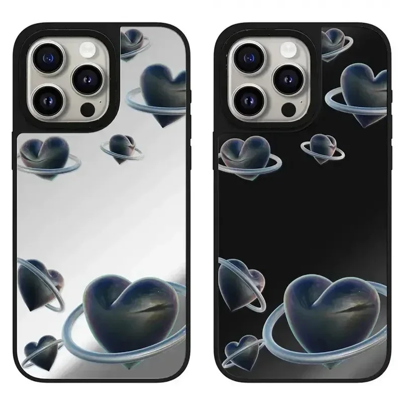 Mirror Creative Heart Planet Pattern iPhone 11 12 13 14 15 Pro Max Protective Case
Mirror Creative Heart Planet Pattern iPhone 11 12 13 14 15 Pro Max Protective Case