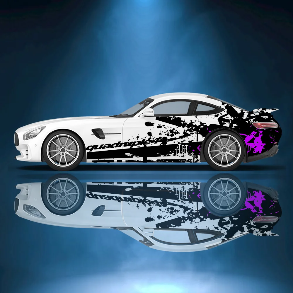 Colorful Splattered Graffiti Line Car Side Sticker Vinyl Self-adhesive Paper Motorsport Paint Decal Suitable for Truck Suv Decor
Colorful Splattered Graffiti Line Car Side Sticker Vinyl Self-adhesive Paper Motorsport Paint Decal Suitable for Truck Suv Decor