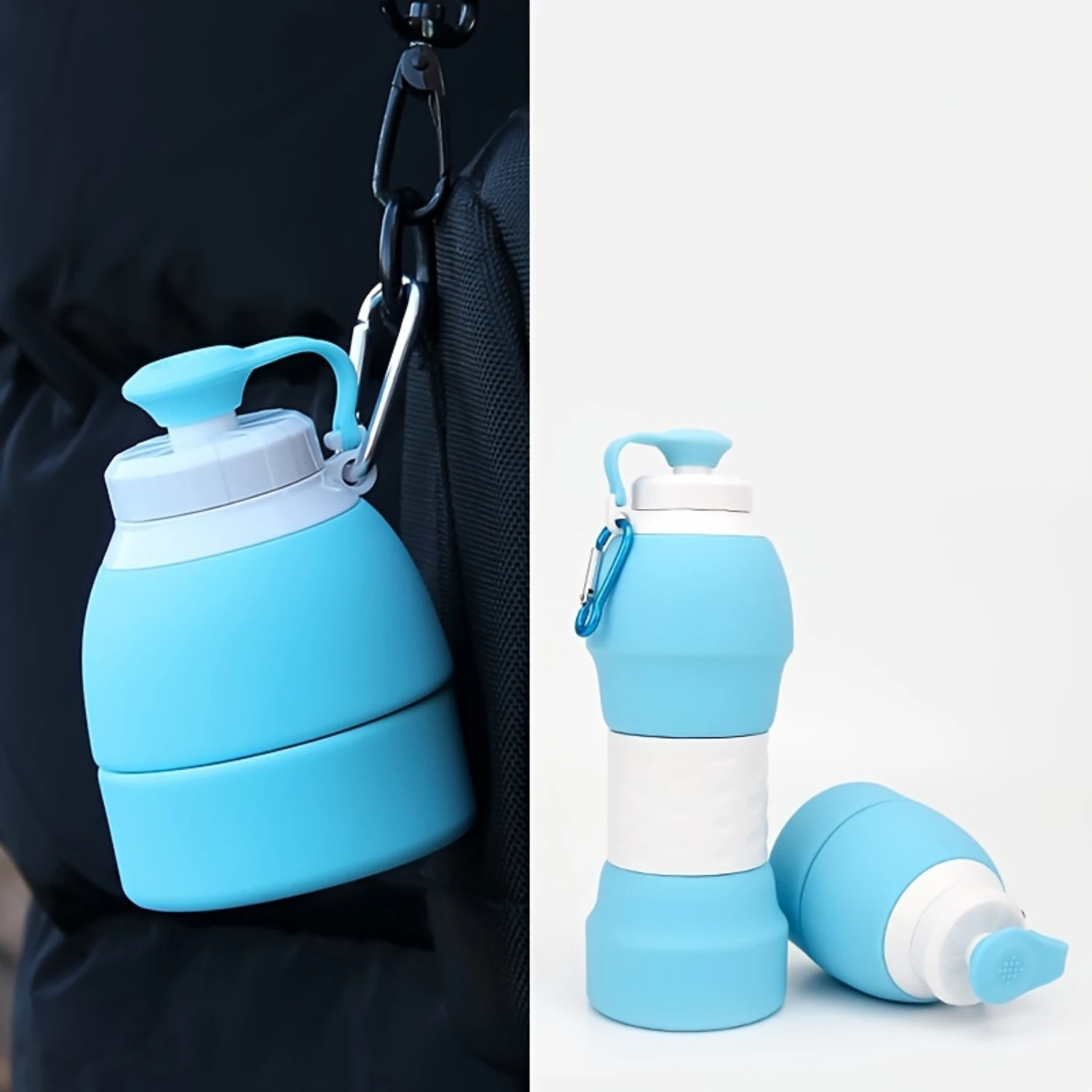 Sports Water Bottle, Collapsible Silicone Cup - BPA-Free, Portable Hydration Solution
Sports Water Bottle, Collapsible Silicone Cup - BPA-Free, Portable Hydration Solution