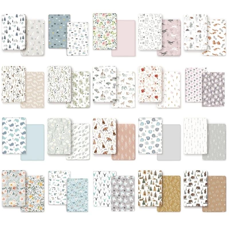 2 Pieces Set Soft & Comfortable Infants Crib Fitted Sheet Protectors Sleeve Case
2 Pieces Set Soft & Comfortable Infants Crib Fitted Sheet Protectors Sleeve Case