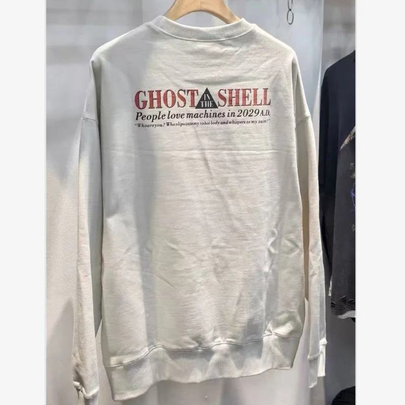 25SS Мужская и женская толстовка с круглым вырезом и рисунком, уличная одежда, бетонная белая толстая ткань, повседневная толстовка
25SS Мужская и женская толстовка с круглым вырезом и рисунком, уличная одежда, бетонная белая толстая ткань, повседневная толстовка