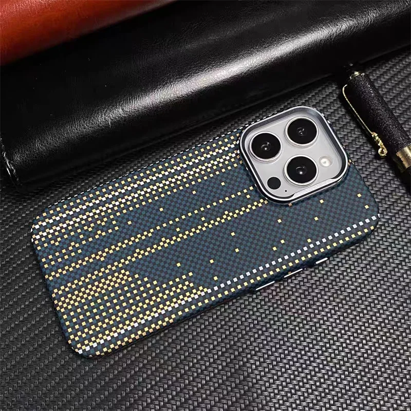 Luxury Carbon Fber Noctilucent Magsafe Phone Case for iPhone 16 15 17 Pro Max 17Air Alloy Lens Magnetic Wireless Charging Cover
Luxury Carbon Fber Noctilucent Magsafe Phone Case for iPhone 16 15 17 Pro Max 17Air Alloy Lens Magnetic Wireless Charging Cover