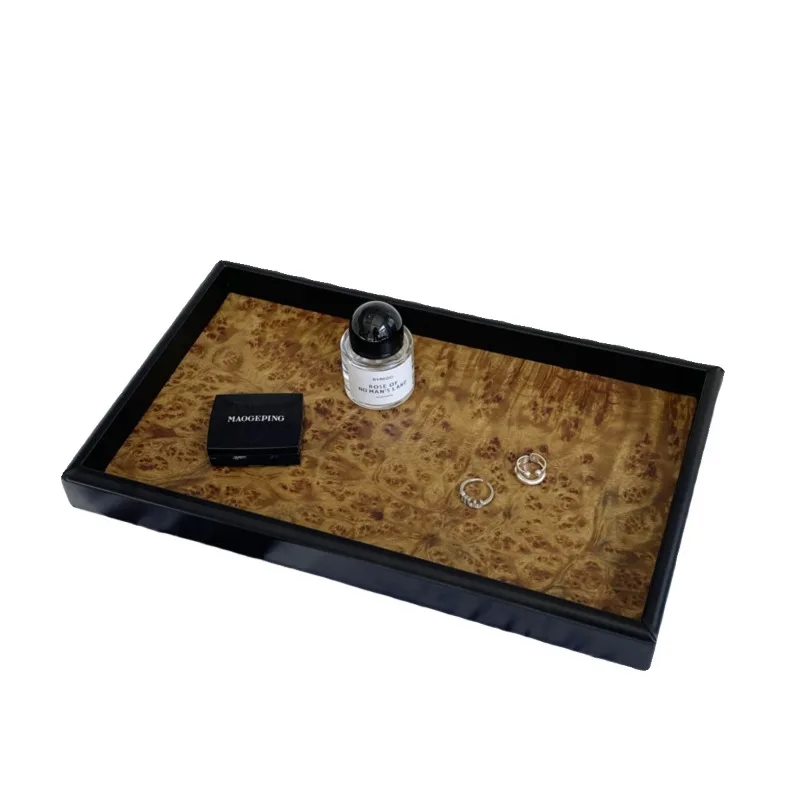 Tray 1 piece high-end with handle, retro medieval bedroom entrance wooden plate jewelry plate tray
Tray 1 piece high-end with handle, retro medieval bedroom entrance wooden plate jewelry plate tray