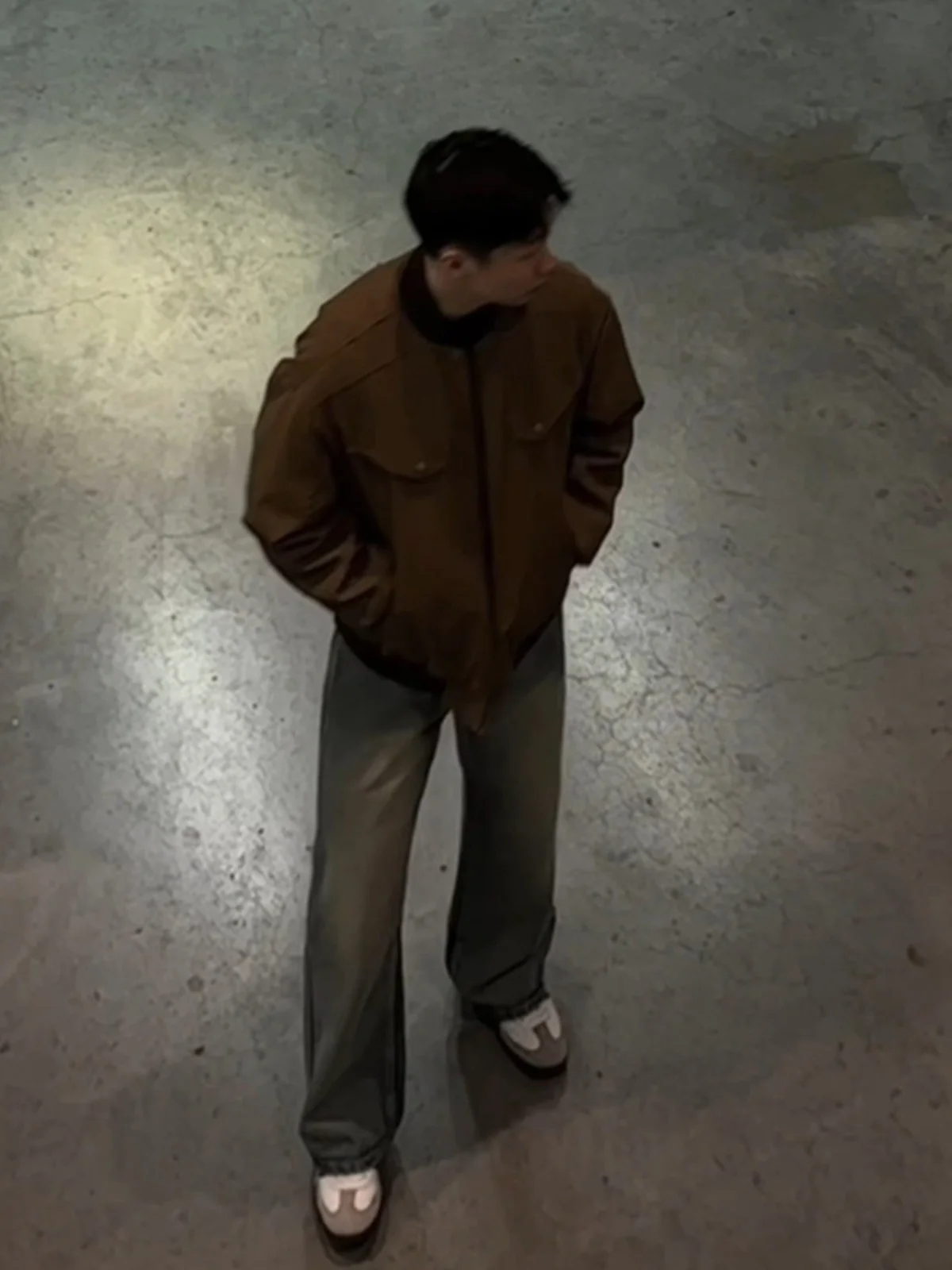 Retro American Sle Men's ort PU Leather Workwear Jaet Autumn Winter Cotton Sandwich Harrington Jaet Trendy Brand Worn...
Retro American Sle Men's ort PU Leather Workwear Jaet Autumn Winter Cotton Sandwich Harrington Jaet Trendy Brand Worn...