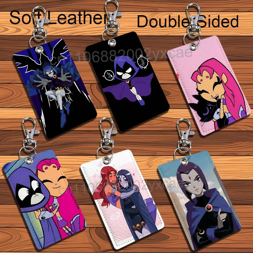 Raven Combination Starfire Teen Titans Cartoon Singer Anime Card Keychain Fashion Pendant Bag ID Door Card Holder Bus Card
Raven Combination Starfire Teen Titans Cartoon Singer Anime Card Keychain Fashion Pendant Bag ID Door Card Holder Bus Card