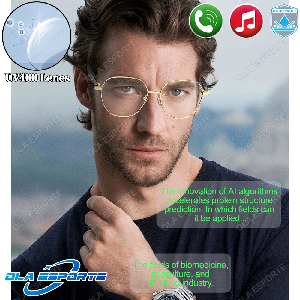 Умные очки 2025, интеллектуальный языковой переводчик в реальном времени, Bluetooth, беспроводные наушники, водонепроницаемые умные солнцезащитные очки для мужчин и женщин
Умные очки 2025, интеллектуальный языковой переводчик в реальном времени, Bluetooth, беспроводные наушники, водонепроницаемые умные солнцезащитные очки для мужчин и женщин