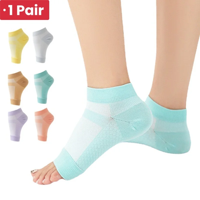 1Pair Foot Swelling Comfortable Ankle Brace Socks Soft Non-slip Compression Socks Protection Breathable Arch Support Yoga Socks
1Pair Foot Swelling Comfortable Ankle Brace Socks Soft Non-slip Compression Socks Protection Breathable Arch Support Yoga Socks