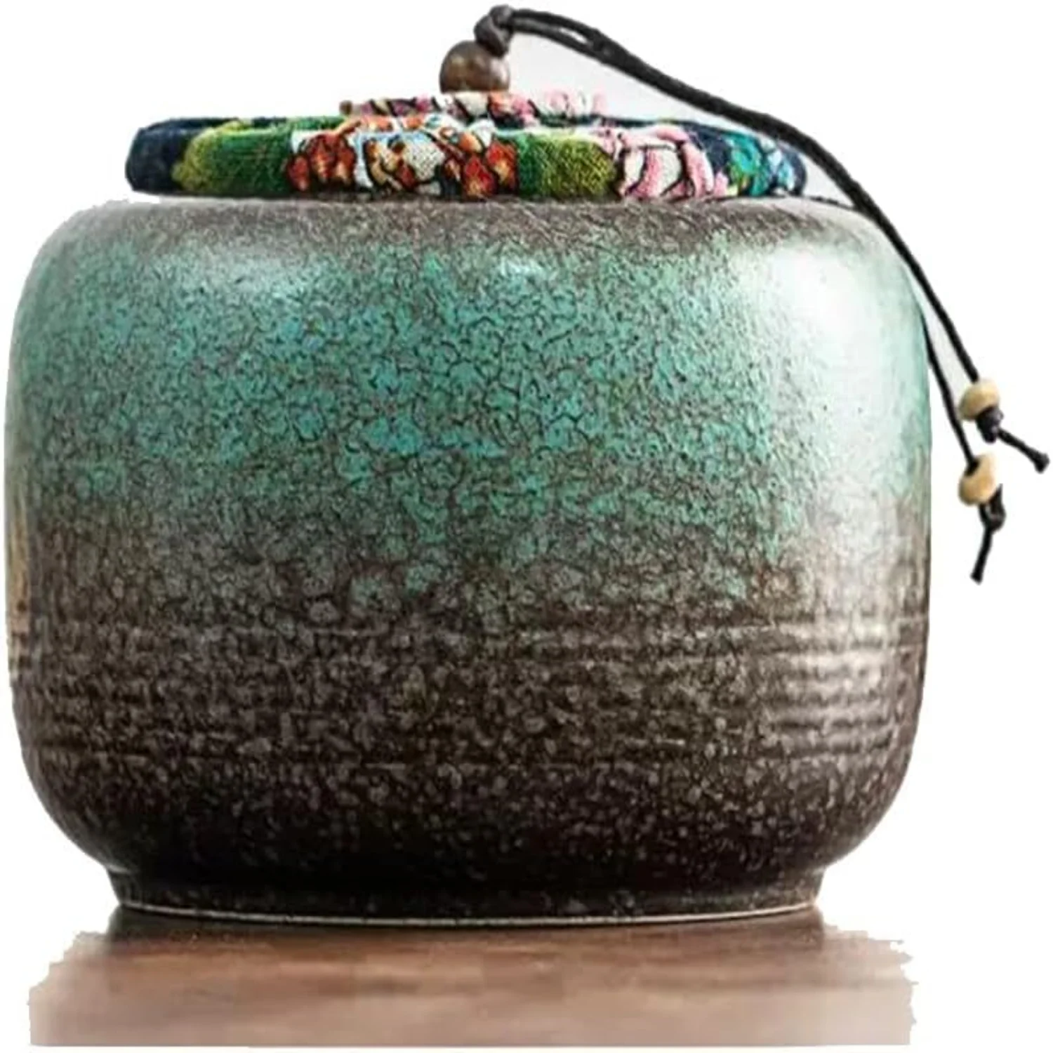Oriental Ceramic Food Jar Ceramic Tea Jar Food Jar Loose Tea Jar Coffee Jar Spice Nut 160g, 13.2*10.8cm
Oriental Ceramic Food Jar Ceramic Tea Jar Food Jar Loose Tea Jar Coffee Jar Spice Nut 160g, 13.2*10.8cm
