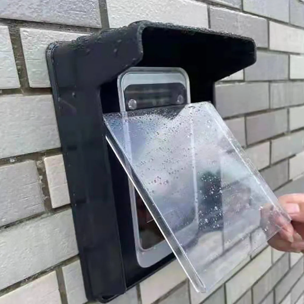 Plastic Doorbell Cover Waterproof Outdoor for Door Access Machine Rainproof Protector Home Office Fingerprint System Weather
Plastic Doorbell Cover Waterproof Outdoor for Door Access Machine Rainproof Protector Home Office Fingerprint System Weather