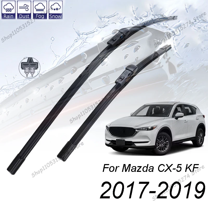 2Pcs Front Windshield Windscreen Wiper Blades Set For Mazda CX-5 CX5 KF MK2 2019 2018 2017 24"18"
2Pcs Front Windshield Windscreen Wiper Blades Set For Mazda CX-5 CX5 KF MK2 2019 2018 2017 24"18"