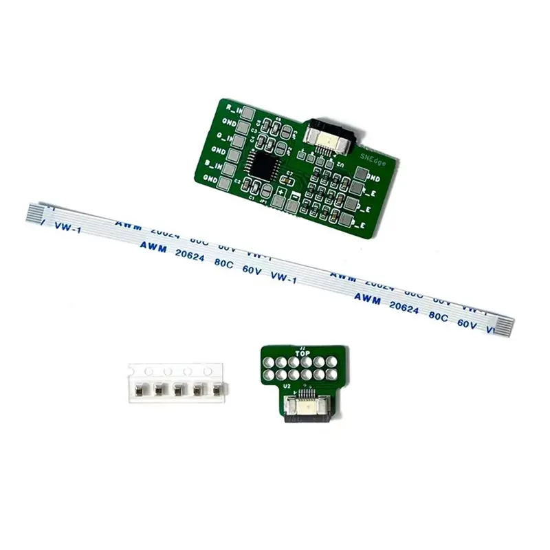 For SNES/SFC Compatible For Snedge Edge Sharpener MOD Retro Game Console Modified Image Sharpener Supports 2 Chip Models
For SNES/SFC Compatible For Snedge Edge Sharpener MOD Retro Game Console Modified Image Sharpener Supports 2 Chip Models