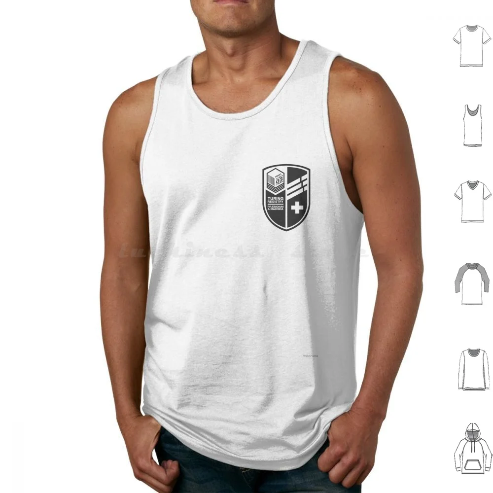 Turing Registry Insignia Tank Tops Print Cotton Neuromancer Insignia Logo Turing
Turing Registry Insignia Tank Tops Print Cotton Neuromancer Insignia Logo Turing