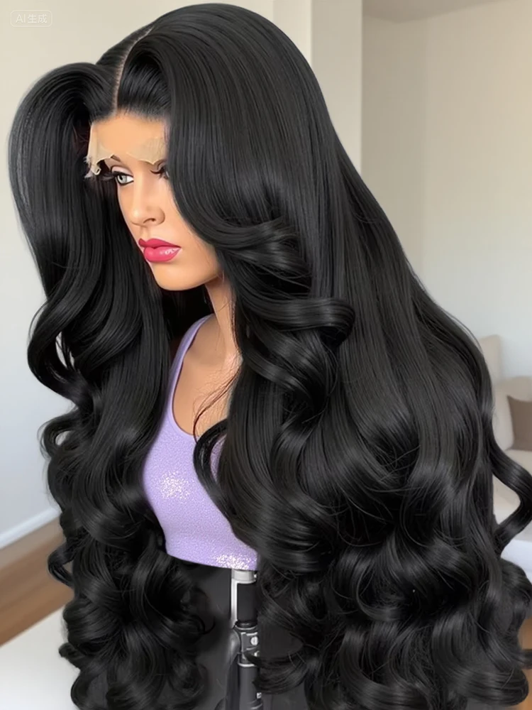 300% Density Body Wave Human Hair Wig HD 13x6 Lace Frontal Wig Brazilian 40 46 Inch 360 Full Lace Front Human Hair Wig For Women
300% Density Body Wave Human Hair Wig HD 13x6 Lace Frontal Wig Brazilian 40 46 Inch 360 Full Lace Front Human Hair Wig For Women