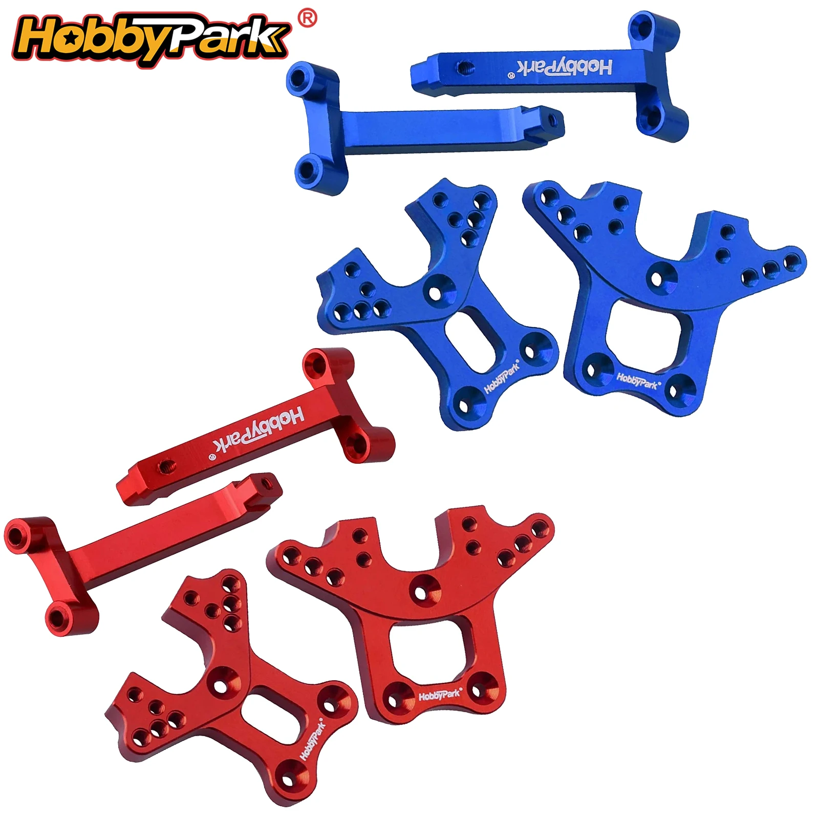 HobbyPark Aluminum Shock Tower Front Rear Brace Replace 7637 for Traxxas 1/18 LaTrax Teton Desert Prerunner 4-Pack
HobbyPark Aluminum Shock Tower Front Rear Brace Replace 7637 for Traxxas 1/18 LaTrax Teton Desert Prerunner 4-Pack