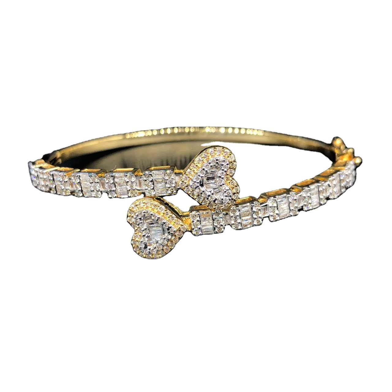 Newly designed 10k gold heart-shaped bracelet women's bracelet for sale in bulk
Newly designed 10k gold heart-shaped bracelet women's bracelet for sale in bulk