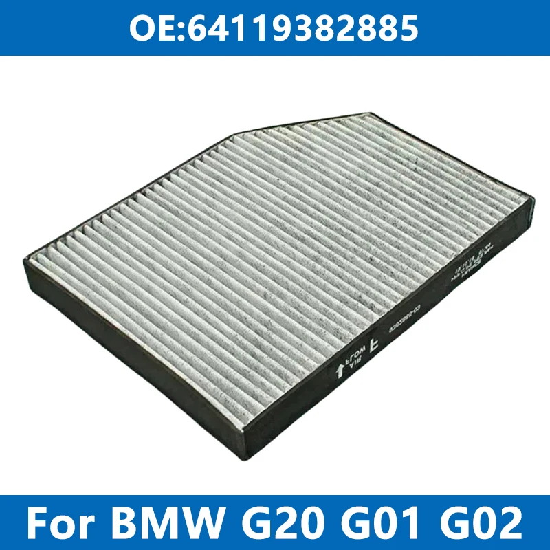 Car Cabin Air Filter Conditioner 64119382885 For BMW G42 G20 G80 G01 G02 218i 316 318d 320d 320i 330i 425 M3 ix3 i4 X3 X4 Z44
Car Cabin Air Filter Conditioner 64119382885 For BMW G42 G20 G80 G01 G02 218i 316 318d 320d 320i 330i 425 M3 ix3 i4 X3 X4 Z44