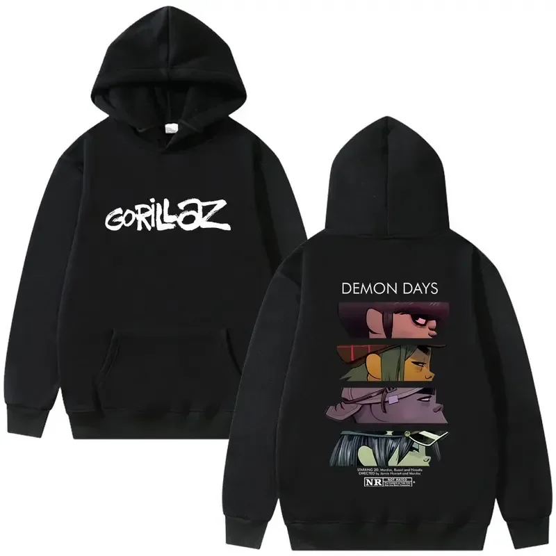 Gorillaz printed hooded sweatshirt for autumn and winter, comfortable and casual, men's and women's hooded sweatshirts
Gorillaz printed hooded sweatshirt for autumn and winter, comfortable and casual, men's and women's hooded sweatshirts
